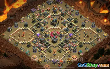 Top TH17 War Base 2025: Anti-Everything Copy & Link #26820