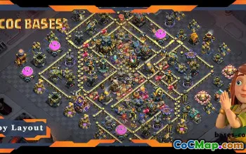 Top TH17 War Base Anti 3 Star Layout #55712