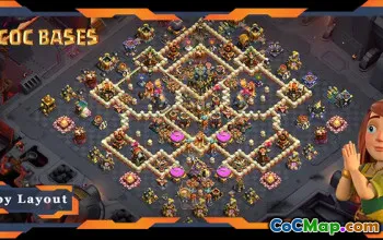 Top TH17 War Base: Anti 3 Star Layouts for Clash of Clans #22029
