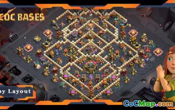 Top TH17 War Base Layouts - Anti 2/3 Stars | Clash of Clans #21282
