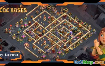 Top TH17 War Base Layouts: Anti 2 & 3 Stars | Clash of Clans #21338