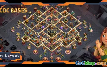 최고의 TH17 전쟁 기지 레이아웃 및 링크 - Clash of Clans 가이드 #18306