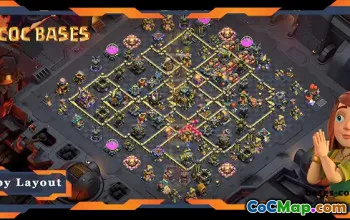 Top TH17 War Base with Anti 3-Star Strategy #55611