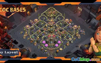 Top TH17 War Base with Anti-Air Defense #55710