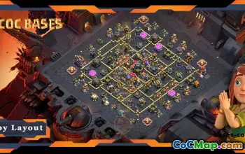 Top TH17 War Base with Anti-Air Defense #56567