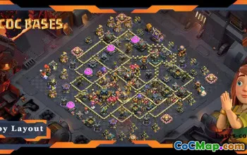 Top TH17 War Base with Anti Everything Layout #56734