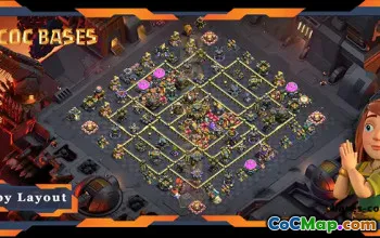 Top TH17 War Base with Anti Everything Strategy #55618