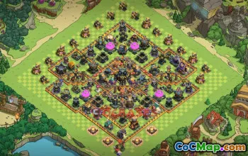 Top TH17 War Base with Copy Link #55537