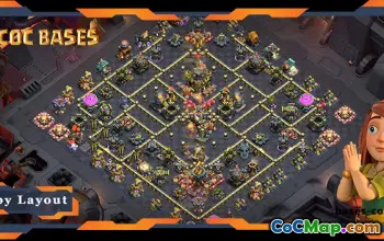 Top TH17 War Base with Defense & Layout #56758