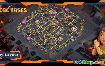 Top TH17 War Base with Defense Layout & Link #56727