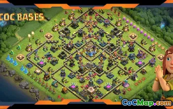 Top TH18 Anti 2 Star Legend Layout #55501