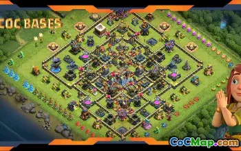 Top TH18 Anti 2 Star Legend League Base #55674