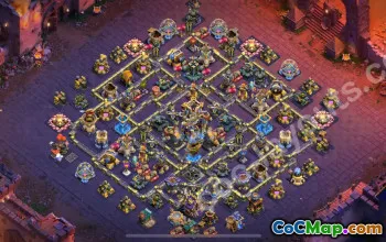 Top TH18 Anti 2 Stars War Base 2025 #57742