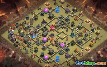 Top TH18 Base Layouts for Clash of Clans #56873