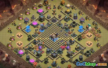 Top TH18 Base Layouts for Clash of Clans #56899
