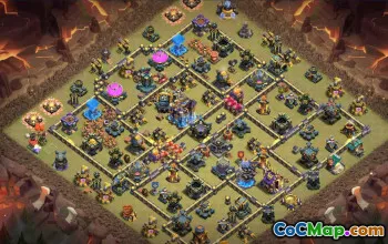 复制Clash of Clans基地  Town Hall 18 #57269