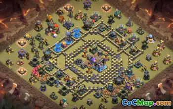 Copiar bases de Clash of Clans  Town Hall 18 #57289