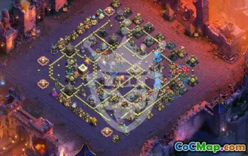 Top TH18 Clan War & Defense Base Layouts #56919