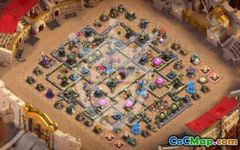 Top TH18 Clash of Clans Base Layouts and Links #57249