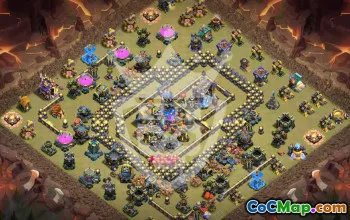 Kopier Clash of Clans baser  Town Hall 18 #57265