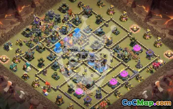 Top TH18 Clash of Clans Base Layouts with Links #56924