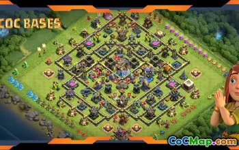 Top TH18 Farming Base with Anti 3 Star Layout #55498