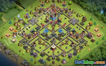 Top TH18 Legend League Trophy Defense Base #56775