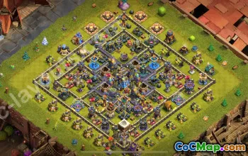 Top TH18 Trophy Defense Base with Link 2025 #56773