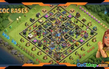 Top TH18 Trophy Defense Base with Link #55645