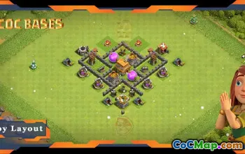 Top TH4 Base Layouts with Links #57360