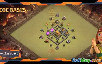 Top TH4 Max Defense Bases for War #57349