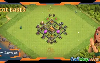 Top TH4 Max Farming Base Layouts #57584