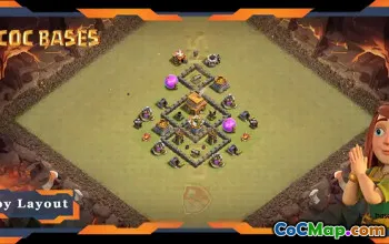 Top TH4 Max Walls Base with WarCWL Layout #57588