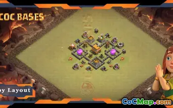 Top TH4 War Base Layouts for Clash of Clans #57307