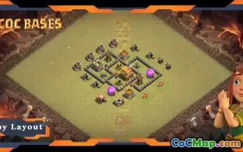 Top TH4 WarCWL Base Layout with Link #57587