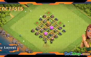 Top TH5 Base Layout: Unbeatable Anti Loot Hybrid Design #19766