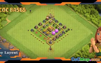 Top TH5 Base Layouts: Link, Hybrid & Farming för Clash of Clans #17900