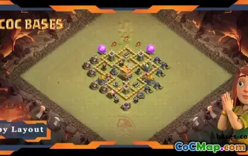 Top TH5 Base with Anti 3 Star Layout #57607