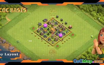 Top TH5 Defense Base: Anti Trophy & Anti Everything Layout #19901
