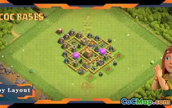 Top TH5 Farming Base: Anti-Air Layout & Strategy | CoC #19913