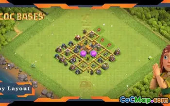 Top TH5 Farming Base - Anti Everything Layout | Clash of Clans #19783