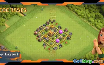 Top TH5 Farming Base Layout - Hybrid & Anti 3 Stars #19781