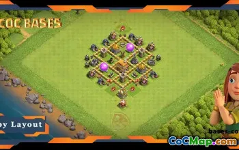 Top TH5 Farming Base with Anti Everything Design #57603