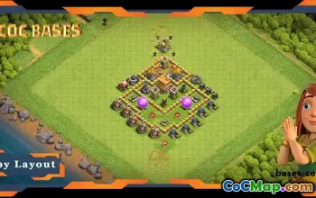 Top TH5 Farming Base with Anti Everything Layout #57604