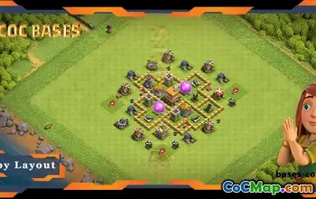 Top TH5 Farming Base with Anti Everything Layout #57623