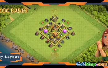 Top TH5 Max Base Layouts - Länkar för Hybrid & Farming #17902