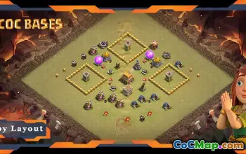 Top TH5 Max Layouts: War & CWL Anti-Everything Base #19656