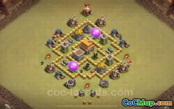 Top TH5 War Base 2024: Anti-Everything & Hybrid Layout #18235