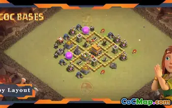 Top TH5 War Base: Anti 2/3 Stars & Air Defense Layouts #19916