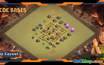 Top TH5 War Base with Anti-Everything Defense #57624